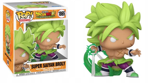 Funko POP! SS Broly, Oversized 15cm, Dragon Ball Super