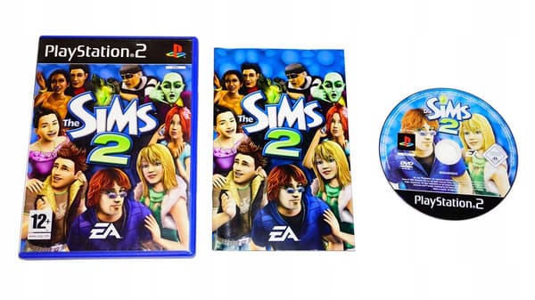 THE SIMS 2 BOX ENG PS2 PlayStation 2 (PS2) boxed