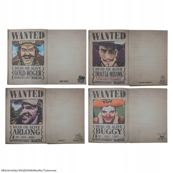 Luffy poster hardback notebook, One Piece