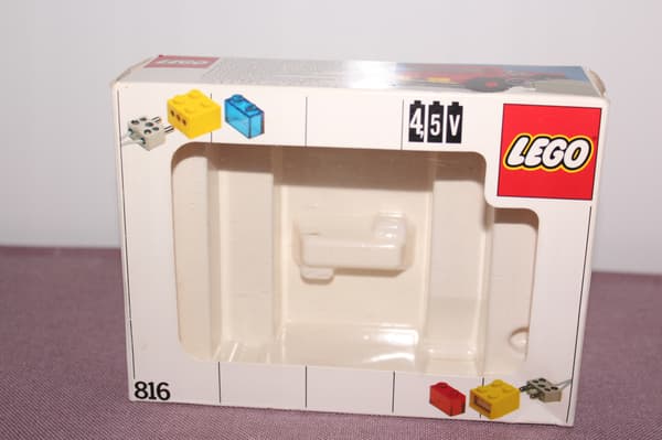 LEGO Supplemental CITY TOWN 816 BOX INSTRUCTIONS Lighting Bricks, 4.5V