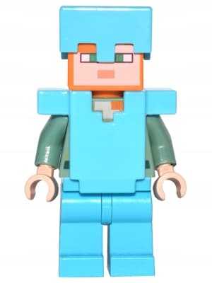LEGO Minecraft min051 Alex minifigure