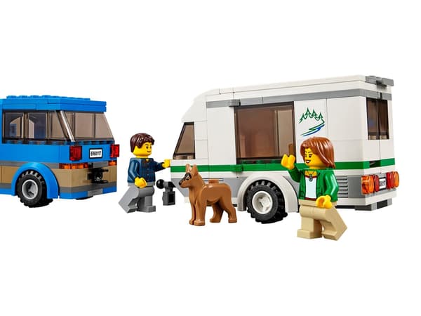LEGO City 60117 Van with Caravan