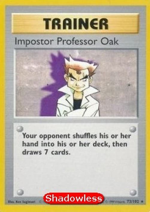 Pokemon Imposter Professor Oak