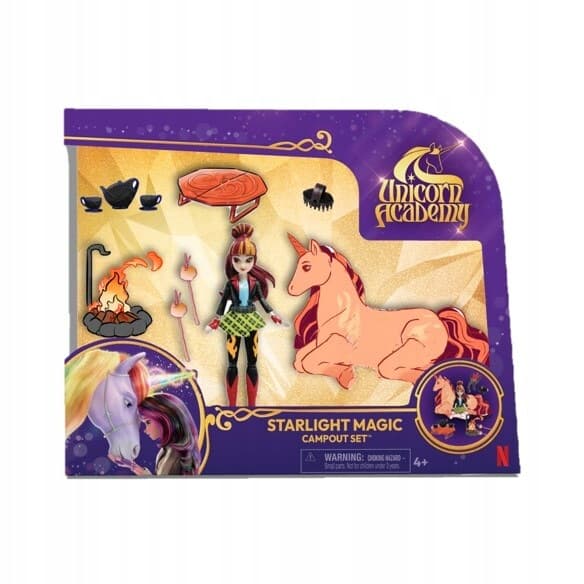 Spinmaster Unicorn Academy Valentina and Cinder Figure Set with Accessories