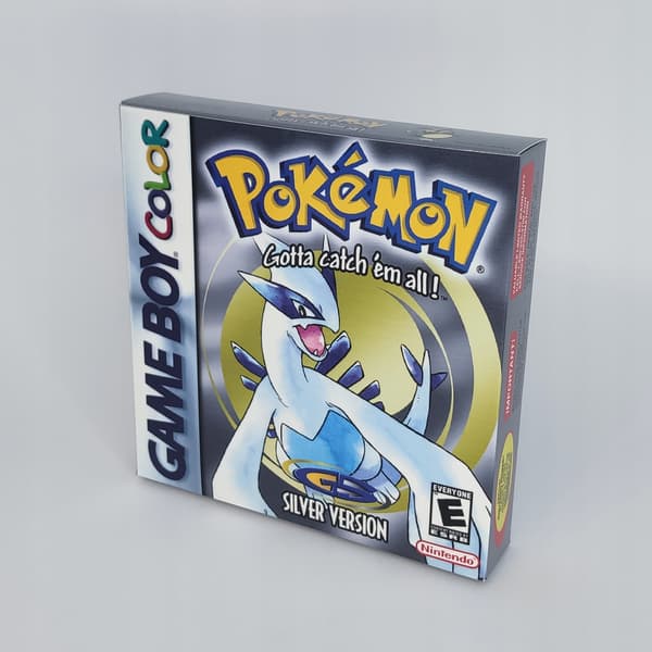 Pokémon Silver Reproduction Packaging + insert