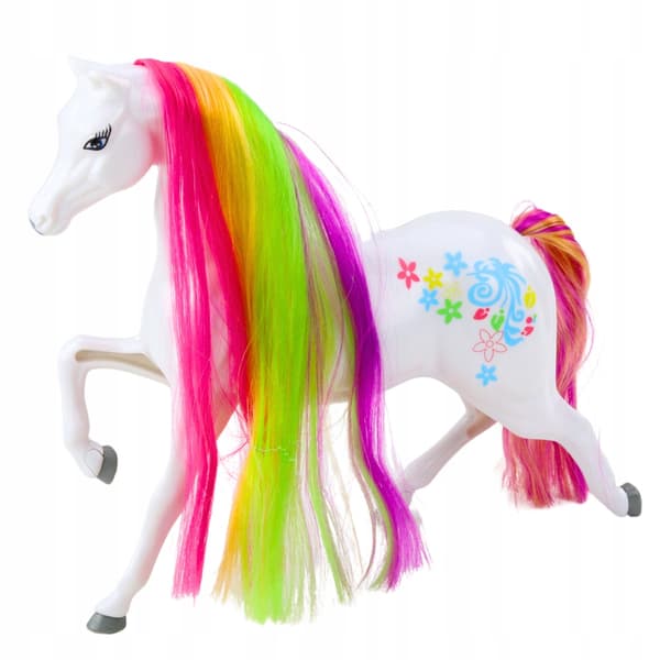 FAIRY-TALE HORSE WITH A RAINBOW MANE (FIGURINE)