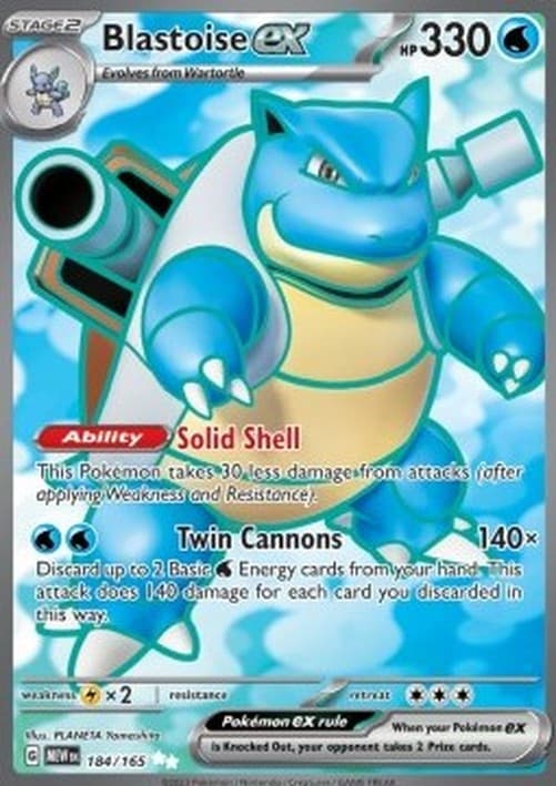 Pokemon Blastoise ex