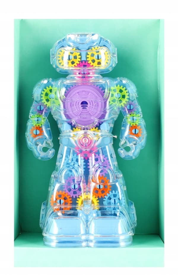 COLOURFUL ROBOT WITH TURBINES for children – MEGA CREATIVE INTERACTIVE ROBOT TOY