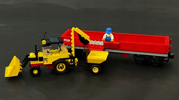 4543 Lego Heavy Vehicle Transport Trailer