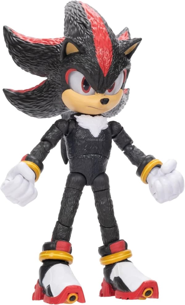 Sonic Movie 3 Shadow action figure, 12.7 cm, posable