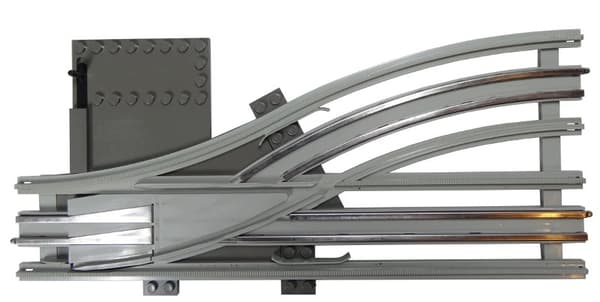Lego 73697 12V Train Track – Left Turnout, 1 piece