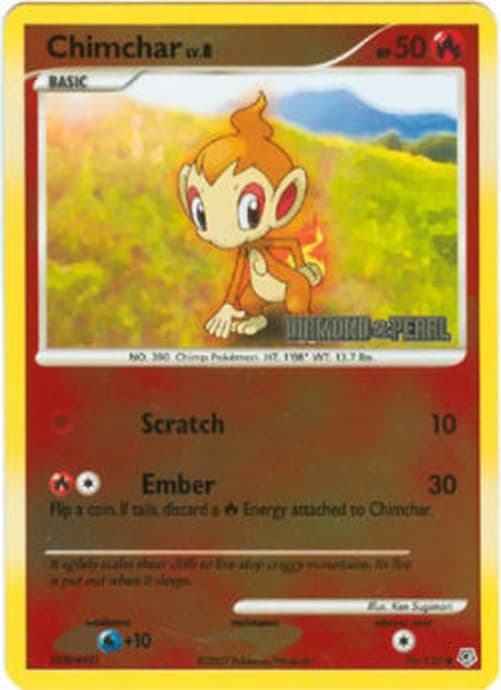 Pokemon Chimchar Lv.8
