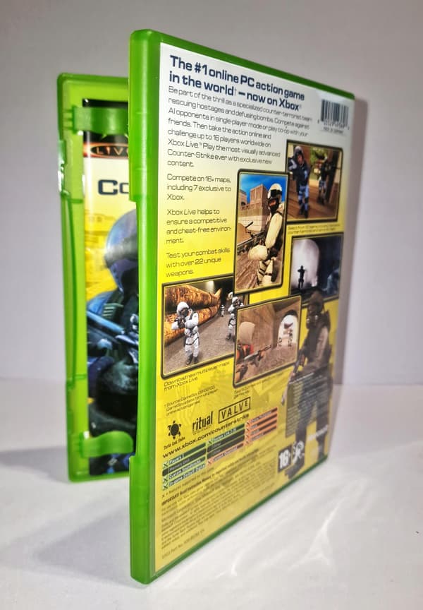 COUNTER STRIKE game for Microsoft Xbox 3XA – READ THE DESCRIPTION!!