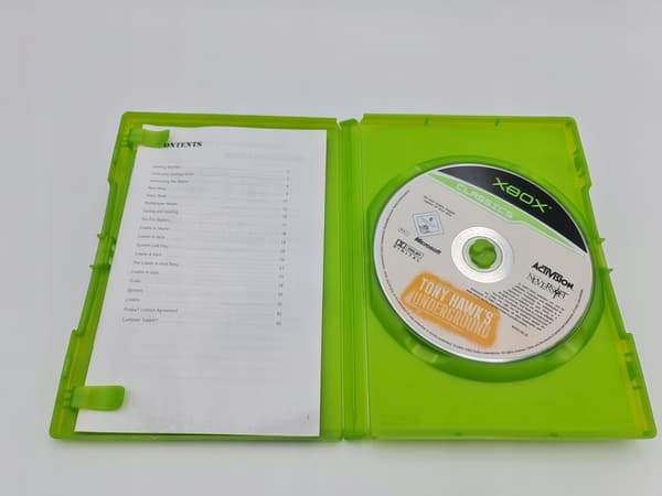XBOX TONY HAWK'S UNDERGROUND