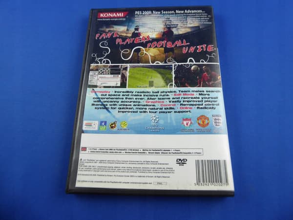PRO EVOLUTION SOCCER 2009 PES 09 PS2