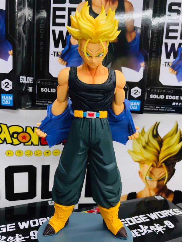 Dragon Ball Z Future Trunks Solid Edge Departure Anime Figure by Banpresto