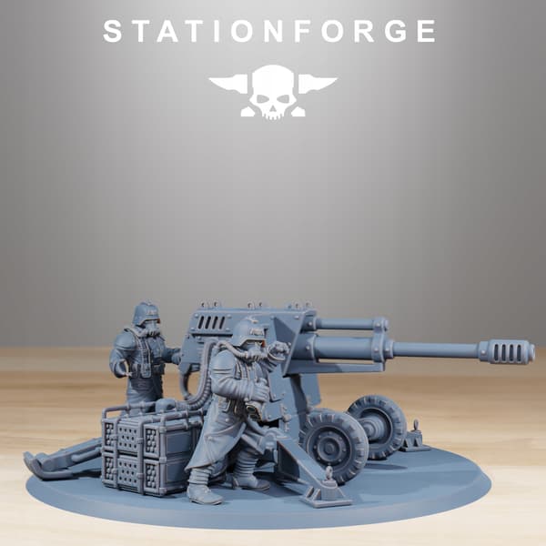 GrimGuard Battle Weapons – Station Forge – 3D printing