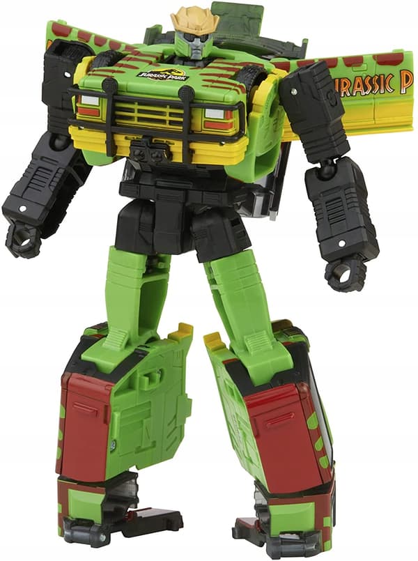 Transformers Figure: Jurassic Rex and Autobot Set