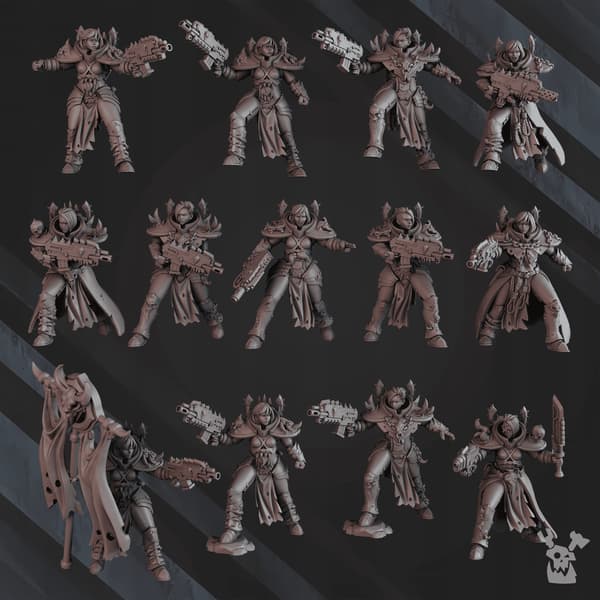Battle Witches Squad x5 DakkaDakkaStore