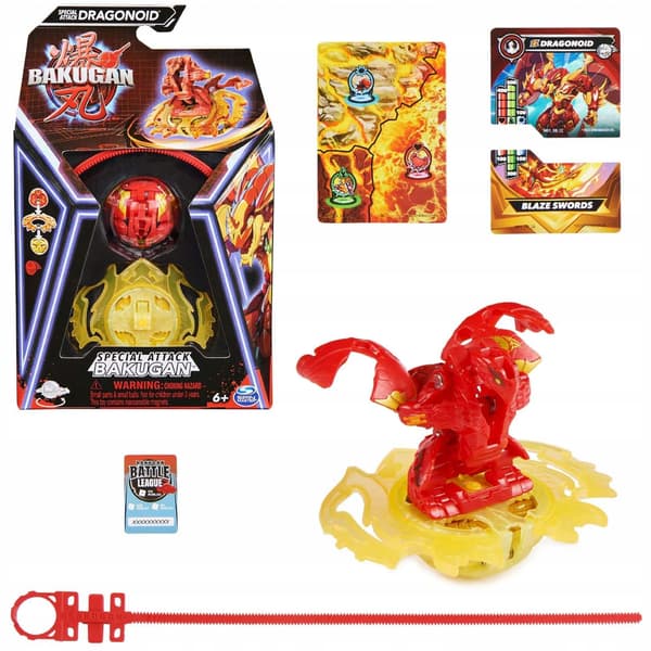 BAKUGAN SPECIAL ATTACK DRAGONOID SPINNING FIGURINE