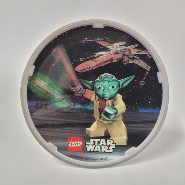 Lego Star Wars Yoda 3D sticker, 2013
