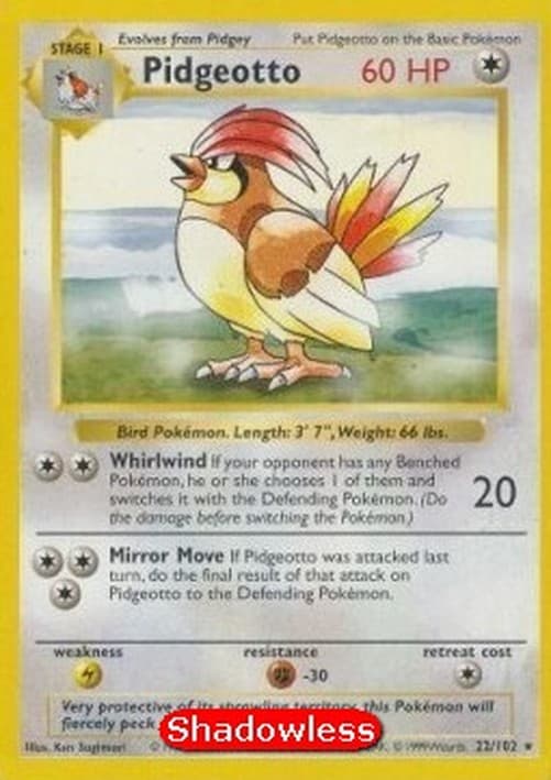 Pokemon TCG Pidgeotto