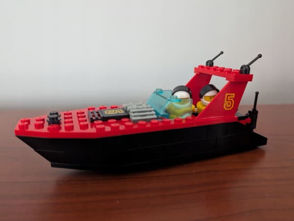 Lego 6679 Black Thunder Boat