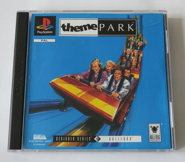 PS1 GAME: THEME PARK FOR PLAYSTATION 1 (PSX)