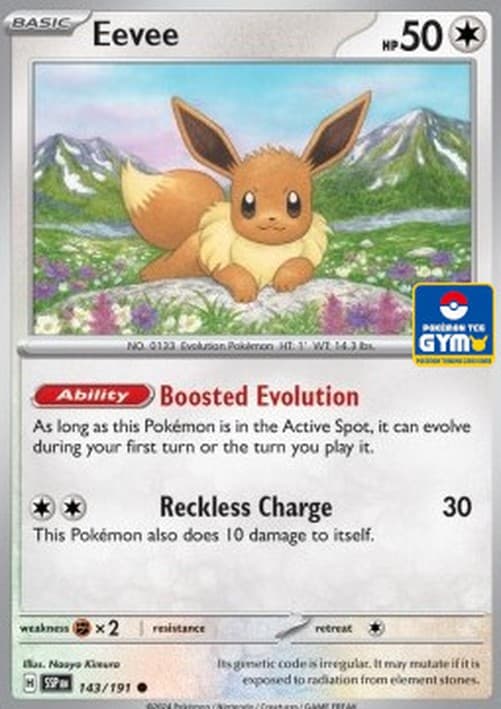 Pokemon TCG Eevee
