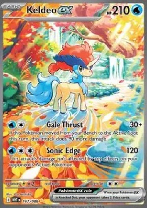 Pokemon Keldeo ex
