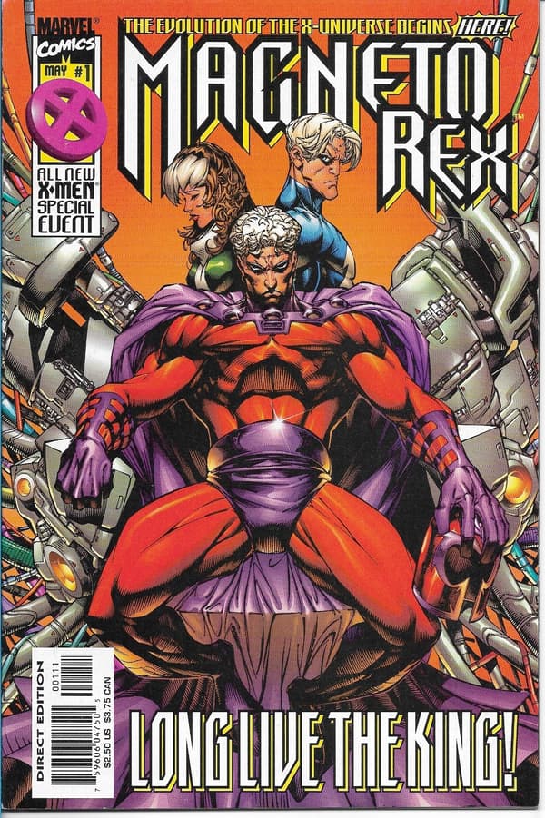 Marvel X-Men Magneto Rex Comic 1–3/1999 (in English)