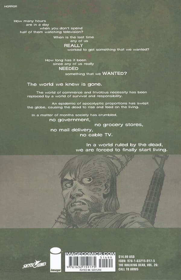 Robert Kirkman, *The Walking Dead*, Volume 26: *Call* (Collective work)