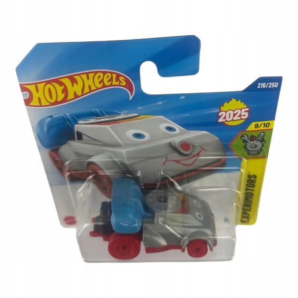 Hot Wheels Quick Chat Car, silver, 1:64 scale