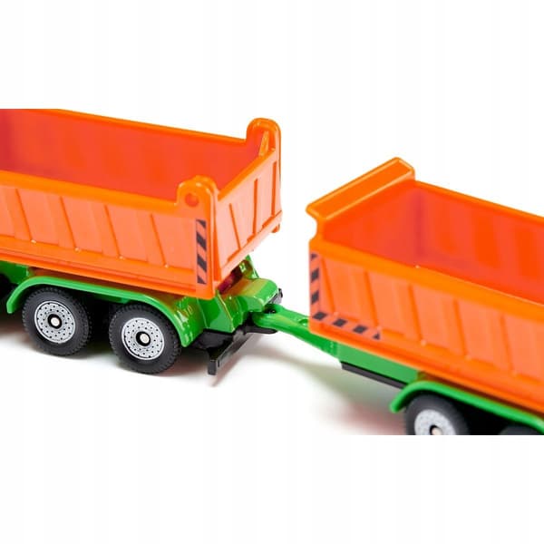 Siku Lorry with a folding load bed and winch