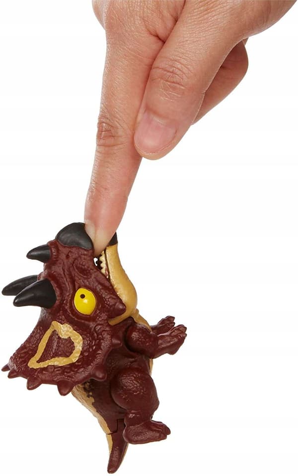 JURASSIC WORLD DINOSAUR Snap Squad Triceratops