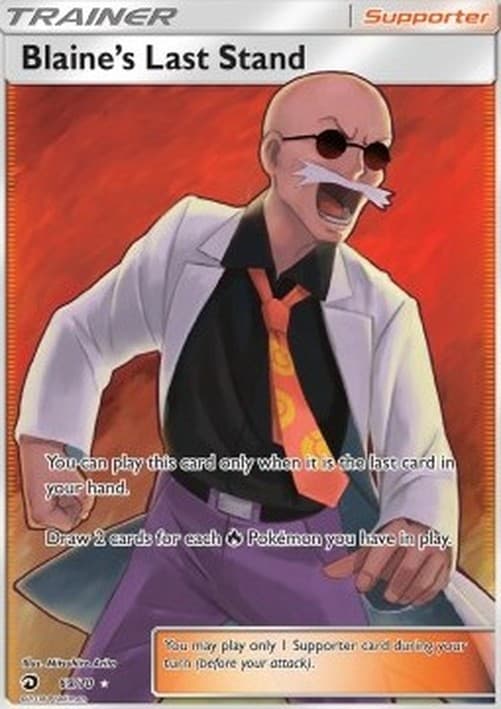 Pokemon Blaine's Last Stand