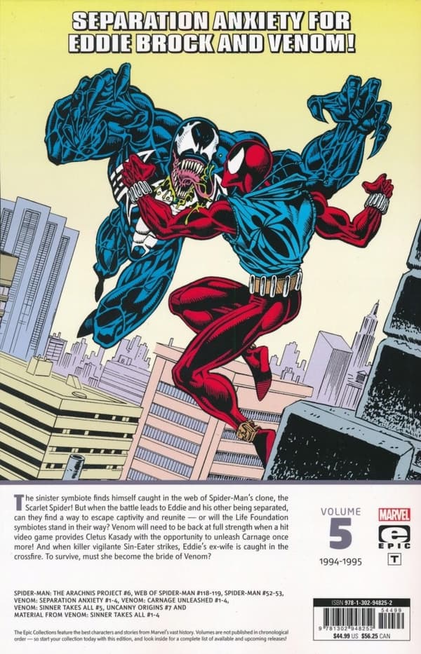 Venom Epic Collection: Carnage Unleashed – Lackey