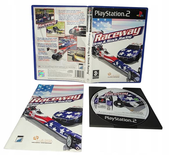 RACEWAY DRAG & STOCK RACING PS2 3XA
