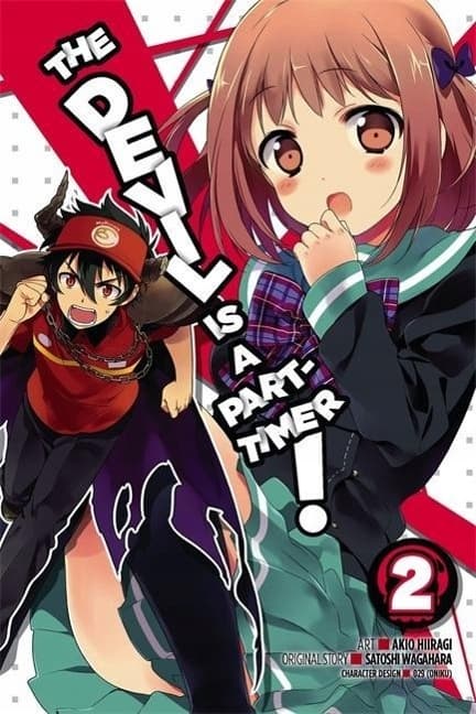 DEVIL IS A PART-TIMER VOL. 2 MANGA – Satoshi Wagahara (BOOK)