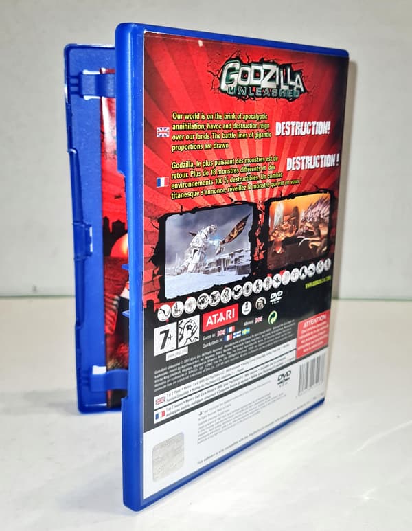 GODZILLA UNLEASHED PS2 3XA
