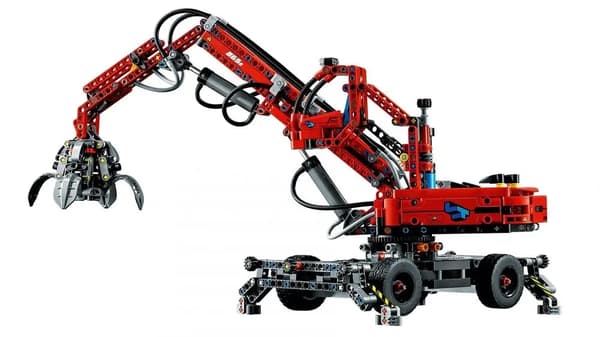 LEGO Technic Crane with Grapple Set 42144 – 853 pieces