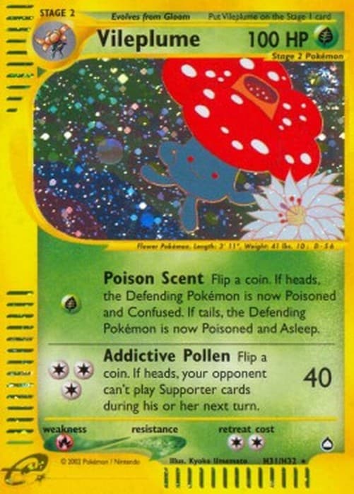 Pokemon TCG Vileplume
