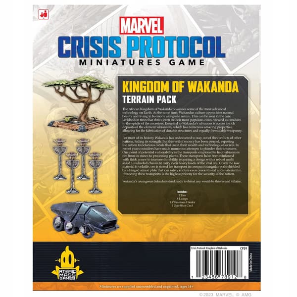 Marvel: Crisis Protocol – Kingdom of Wakanda Terrain Pack