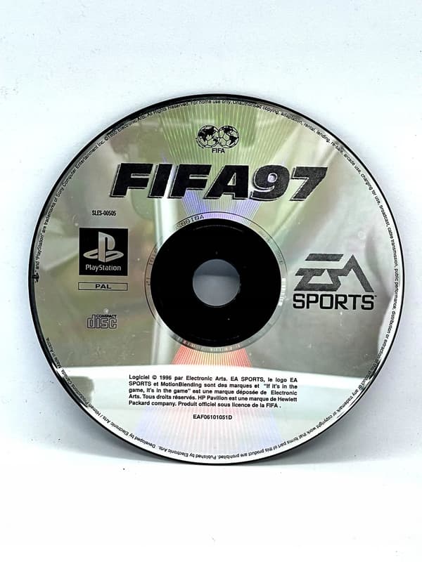 FIFA 97 PS1 PSX (the game itself)