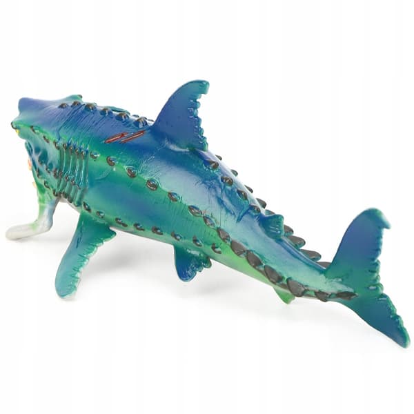 Soft rubber latex shark figurine
