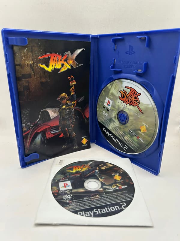 JAK & AND DAXTER X PLUS DVD PS2 SONY PLAYSTATION 2 BOXED SET