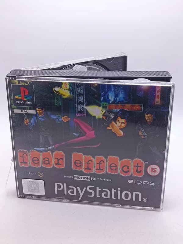 THE FEAR EFFECT GAME FOR PLAYSTATION PSX PS1