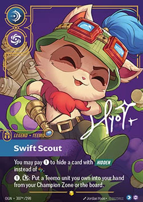 Riftbound OGN Teemo, Swift Scout