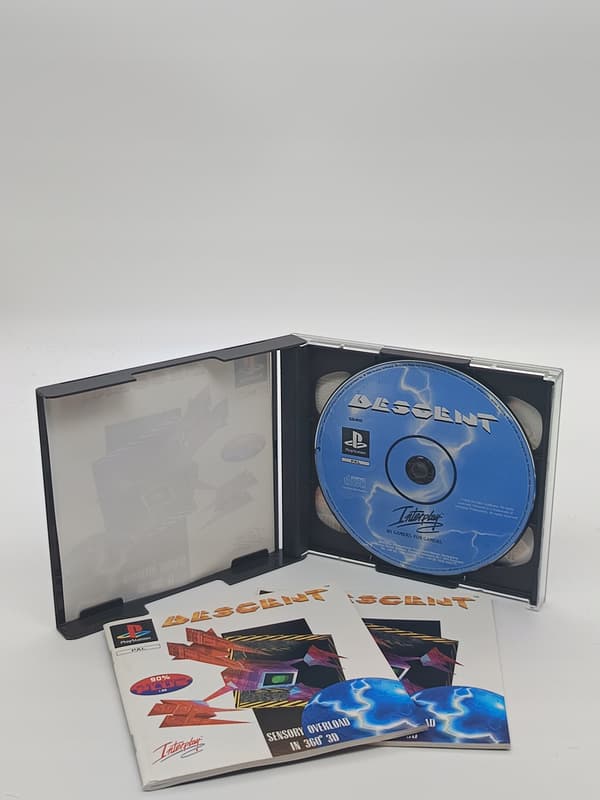 Descent for PlayStation (PSX) – boxed version