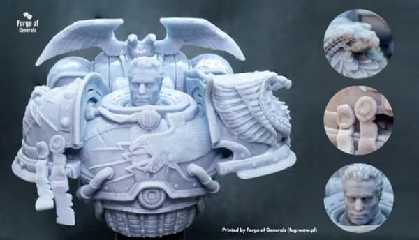 Warhammer 40,000 Galor Rnod Bust